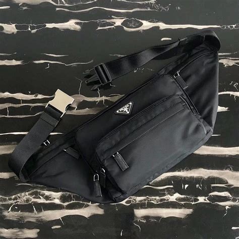 prada bum bag|Prada nylon tote bags.